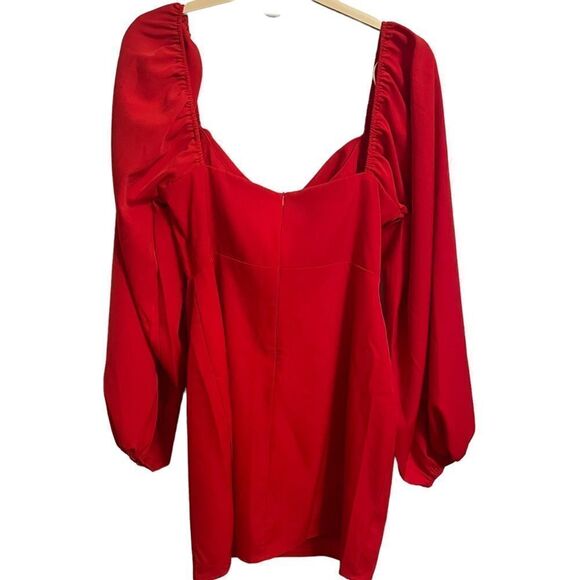 Princess Polly Lillie Red Mini Dress Size 12 NWT - Picture 9 of 12